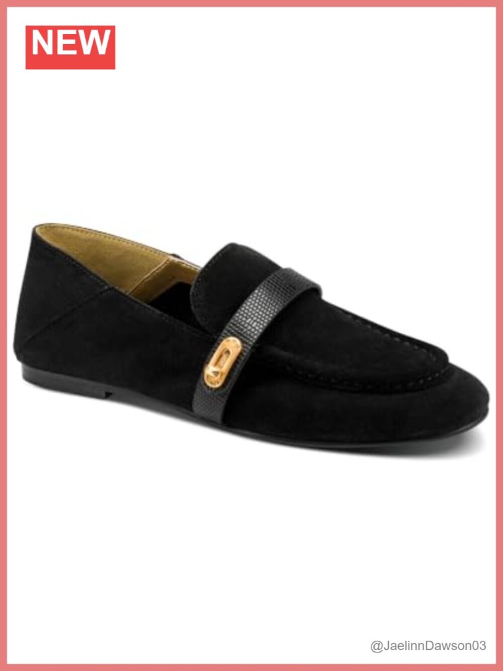 Women's Leather Loafer Flat Pull-On Low Top Shoes